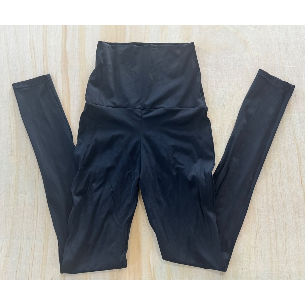 Balera Black High Waisted Dance Leggings Adult Small‎ SA Athletic Yoga Pants